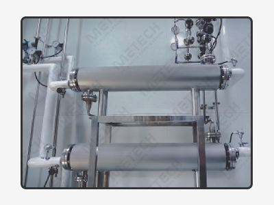 SANITARY MINI DOUBLE TUBE SHEET SHELL AND TUBE EXCHANGER 1